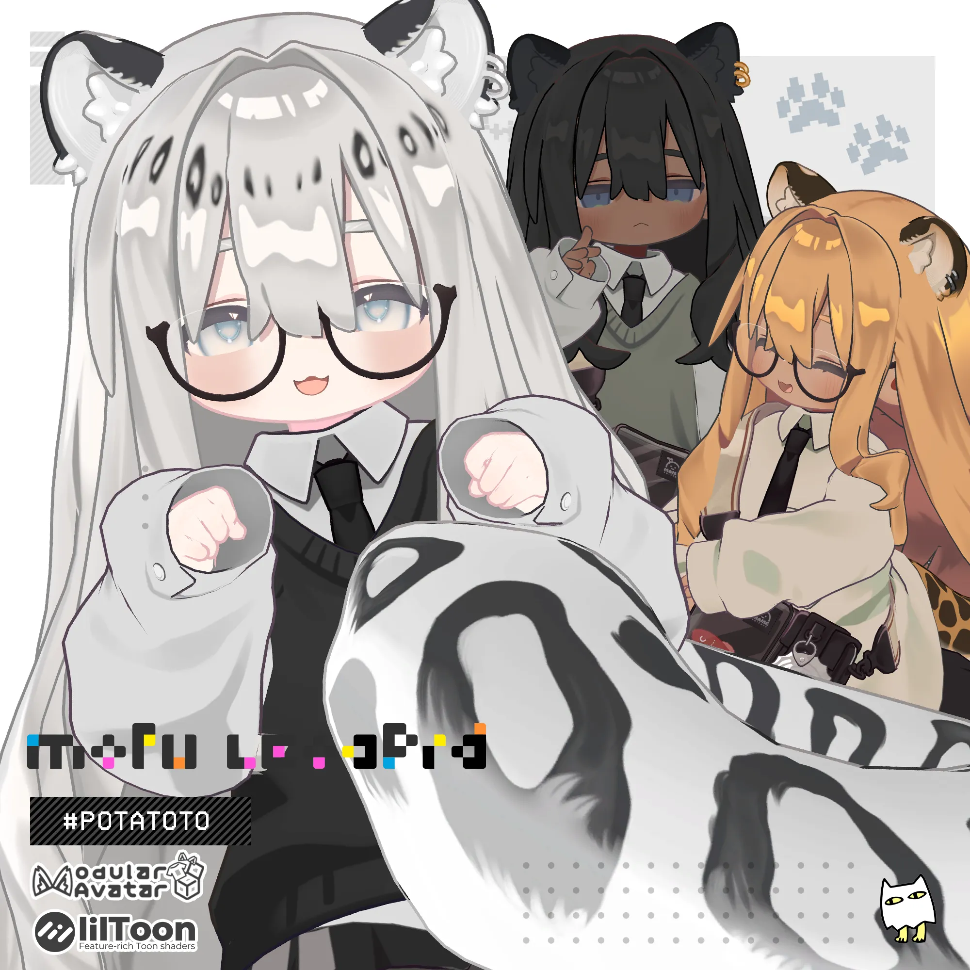 MofuLeopard/もふヒョウセットサムネイル画像