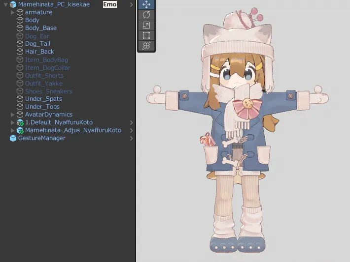 Mamehinata_Adjus_NyaffuruKoto.prefabの説明